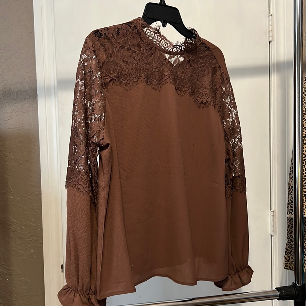 Luna Rae Blouse fits like Medium